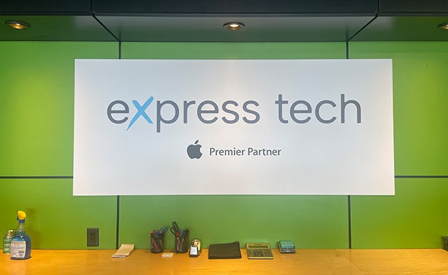 express tech orem signage