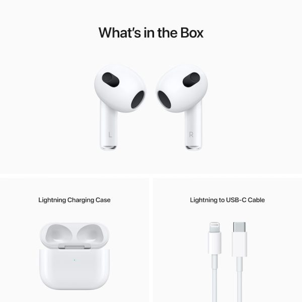 whats inside the airpods 3rd gen box