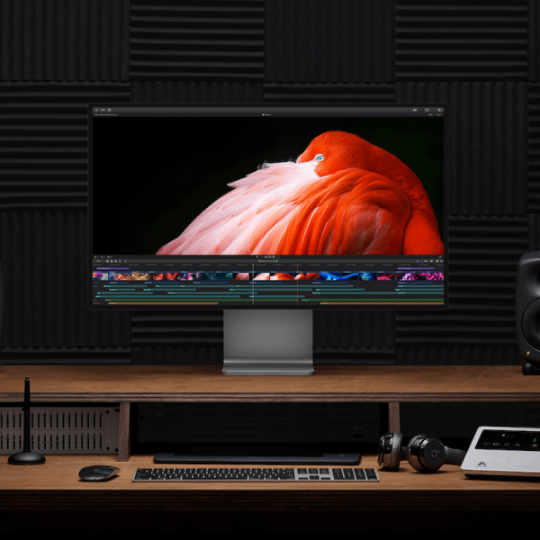 apple pro display xdr on desk