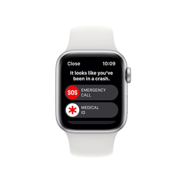 Apple Watch SE emergency notice