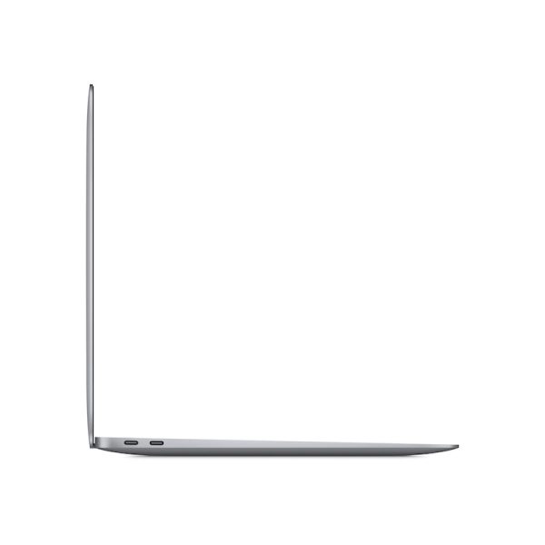 macbook air m1 chip open sideview