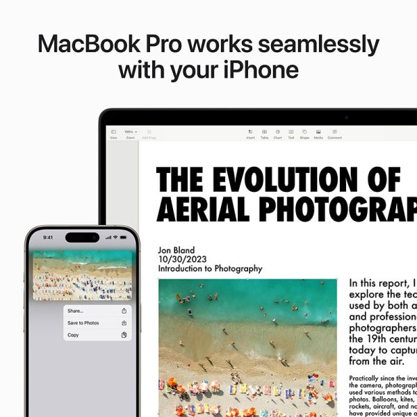 Macbook Pro seamlessly with your iPhone