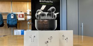 apple airpods pro in boxes at express tech