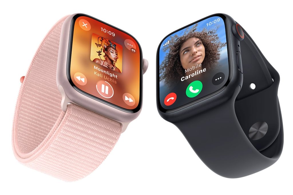 two apple watches close-up